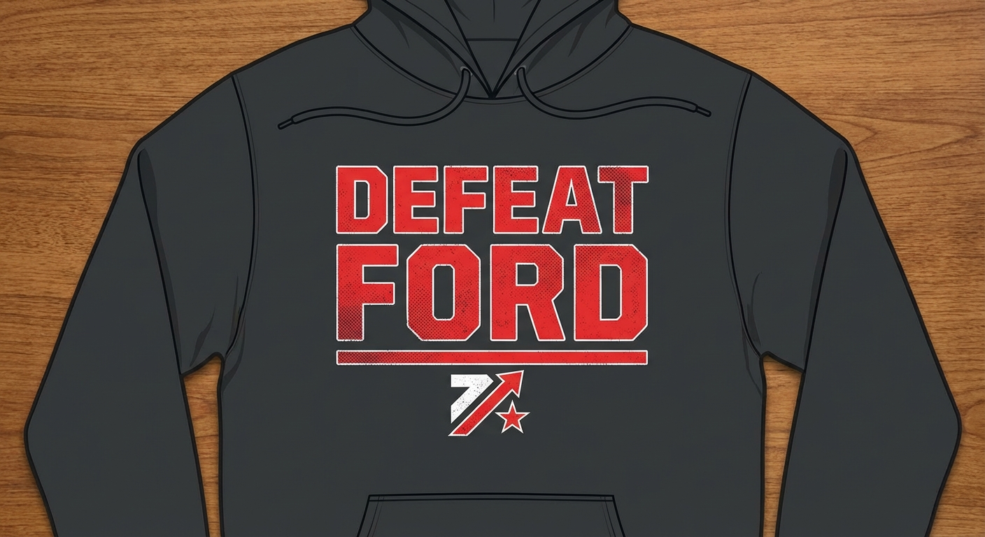 "Defeat Ford" Heavyweight Hoodie